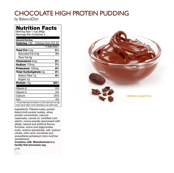 Chocolate Protein Pudding - BalanceDiet  - 3