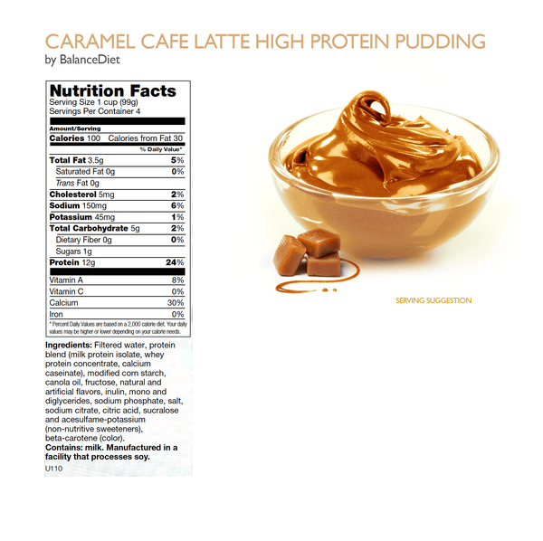 Caramel Cafe Protein Pudding - BalanceDiet  - 3